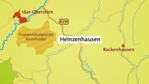 Heinzenhausen - Karte (Foto: SWR, SWR -)