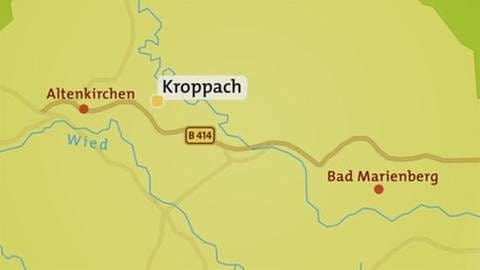 Karte Kroppach (Foto: SWR, SWR -)