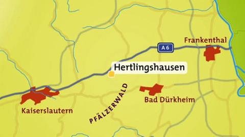 Karte Hertlingshausen (Foto: SWR, SWR -)
