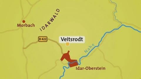 Karte von Veitsrodt (Foto: SWR, SWR -)