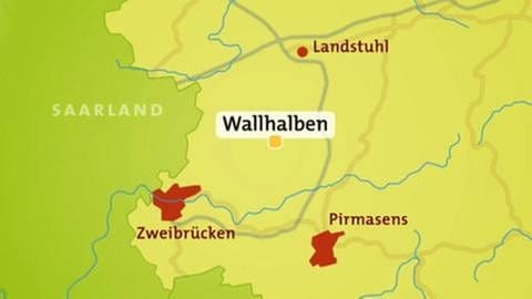 Karte von Wallhalben (Foto: SWR, SWR -)