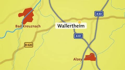 Karte Wallertheim (Foto: SWR, SWR -)