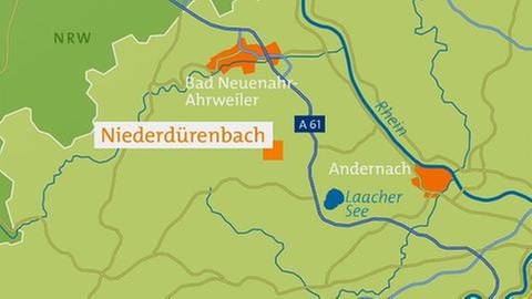 Karte von Niederdürenbach (Foto: SWR, SWR -)