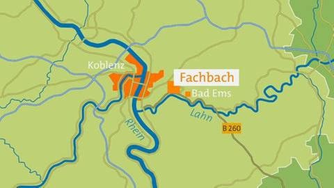 Karte von Fachbach (Foto: SWR, SWR -)