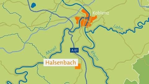 Halsenbach - Karte (Foto: SWR, SWR -)