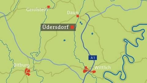 Karte von Üdersdorf (Foto: SWR, SWR -)