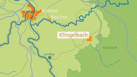 Klingelbach Karte (Foto: SWR, SWR -)