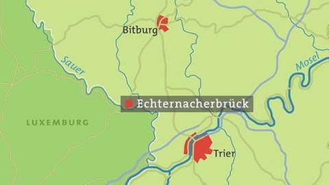 Karte von Echternacherbrück (Foto: SWR, SWR -)