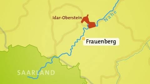Frauenberg -  Karte (Foto: SWR, SWR -)
