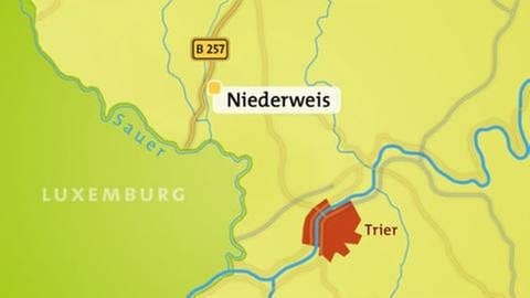 Karte Niederweis (Foto: SWR, SWR -)