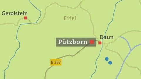 Karte von Pützborn (Foto: SWR, swr -)