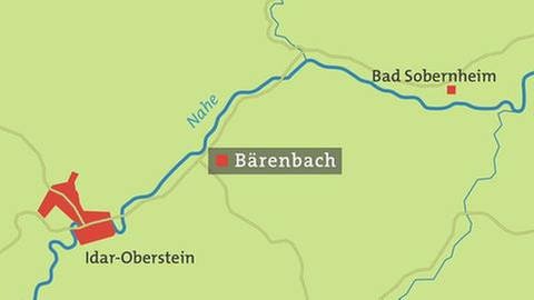 Karte Bärenbach (Foto: SWR, SWR -)