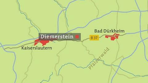 Karte Diemerstein (Foto: SWR, SWR -)