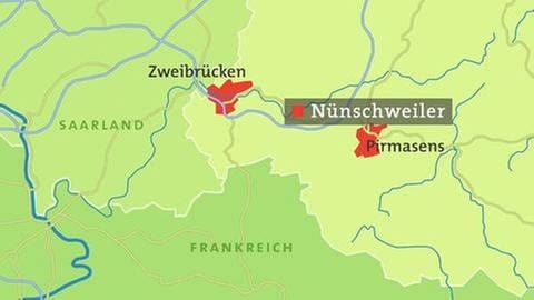 Karte von Nünschweiler (Foto: SWR, SWR -)