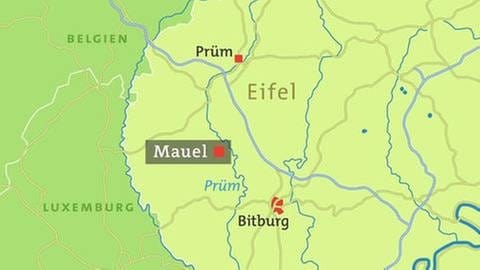 Karte von Mauel (Foto: SWR, SWR -)