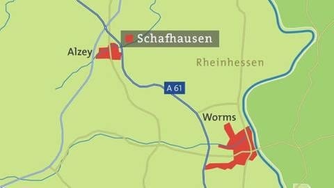 Schafhausen - Karte (Foto: SWR, SWR -)