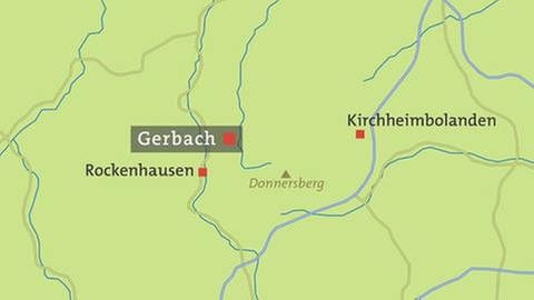 Karte von Gerbach (Foto: SWR, SWR -)