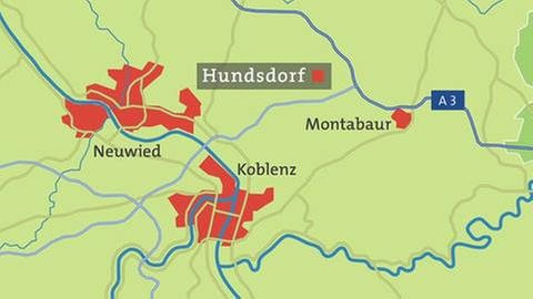 Karte Hundsdorf (Foto: SWR, SWR -)