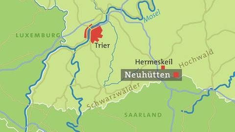 Karte von Neuhütten (Foto: SWR, SWR -)