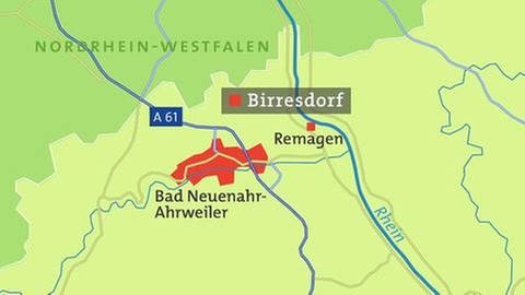 Karte von Birresdorf (Foto: SWR, SWR -)