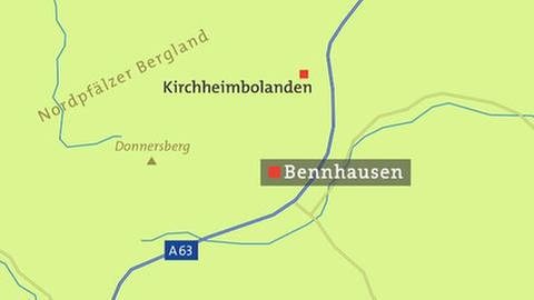 Bennhausen - Karte (Foto: SWR, SWR -)