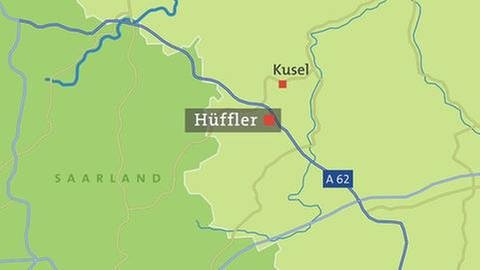 Karte Hüffler (Foto: SWR, SWR -)