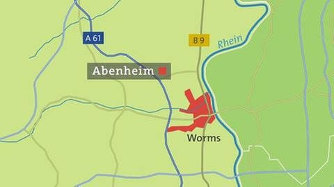 Karte von Abenheim (Foto: SWR, SWR -)