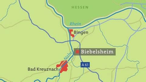 Karte von Biebelsheim (Foto: SWR, SWR -)