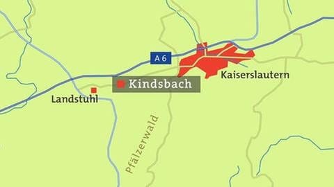 Karte Kindsbach (Foto: SWR, SWR -)