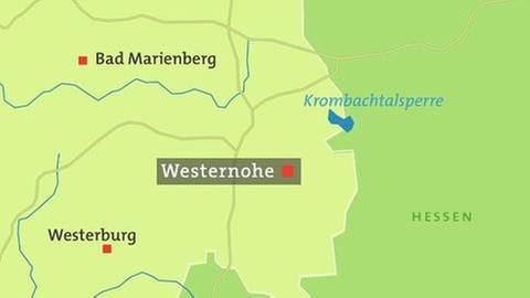 Karte von Westernohe (Foto: SWR, SWR -)