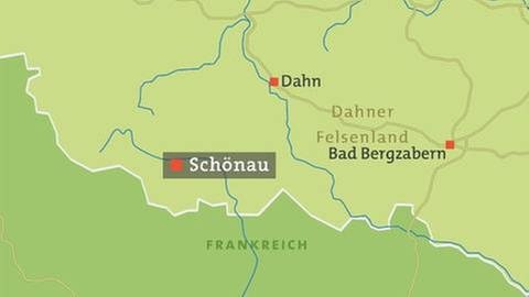 Karte von Schönau (Foto: SWR, SWR -)