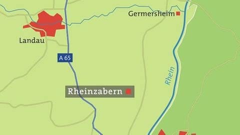 Karte Rheinzabern (Foto: SWR, SWR -)