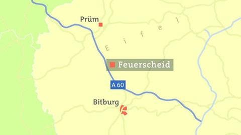Karte von Feuerscheid (Foto: SWR, SWR -)