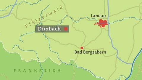 Karte von Dimbach (Foto: SWR, SWR -)