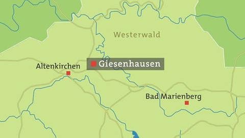 Karte von Giesenhausen (Foto: SWR, SWR -)