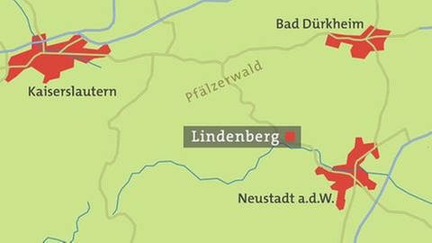 Karte von Lindenberg (Foto: SWR, SWR -)