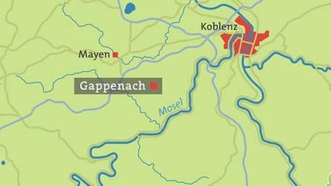Karte von Gappenach (Foto: SWR, SWR -)