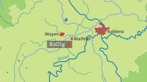 Karte Kollig (Foto: SWR, SWR -)