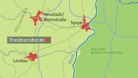 Karte von Freimersheim (Foto: SWR, SWR -)