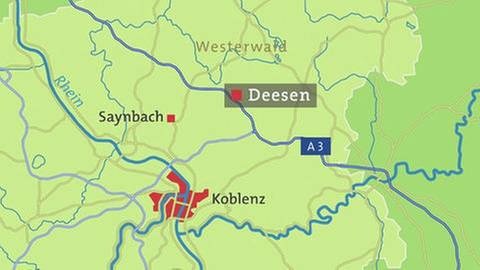 Karte von Deesen (Foto: SWR, SWR -)