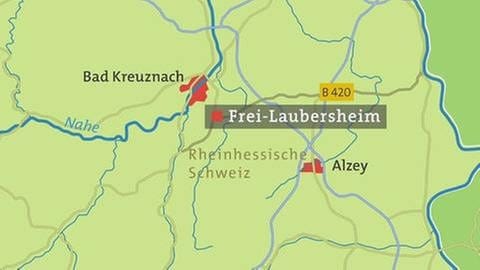 Karte von Frei-Laubersheim (Foto: SWR, SWR -)