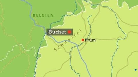 Karte von Buchet (Foto: SWR, SWR -)