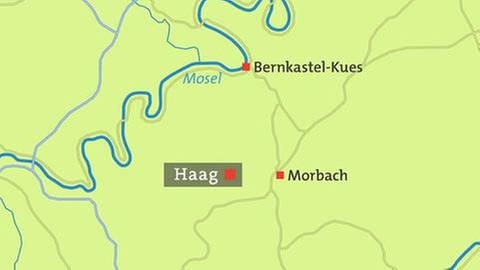 Karte von Haag (Foto: SWR, SWR -)