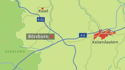 Karte von Boersborn (Foto: SWR, SWR -)