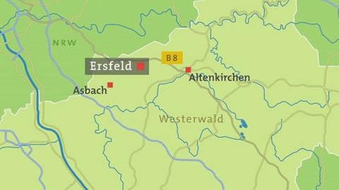 Karte Ersfeld (Foto: SWR, SWR -)