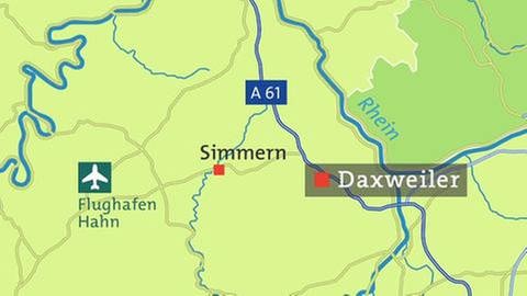 Karte von Daxweiler (Foto: SWR, SWR -)