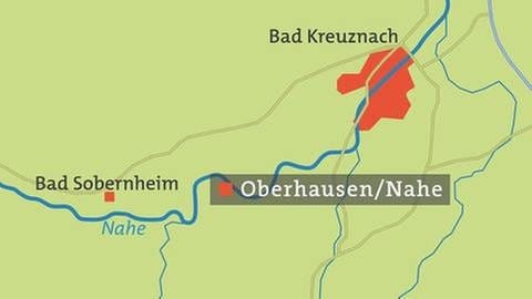 Karte von Oberhausen (Foto: SWR, SWR -)