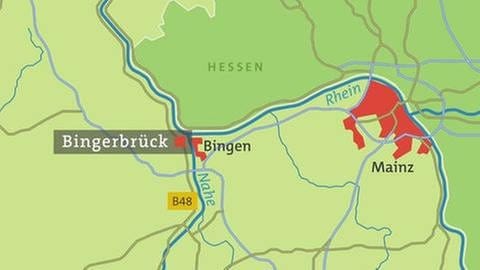 Karte Bingerbrück (Foto: SWR, SWR -)
