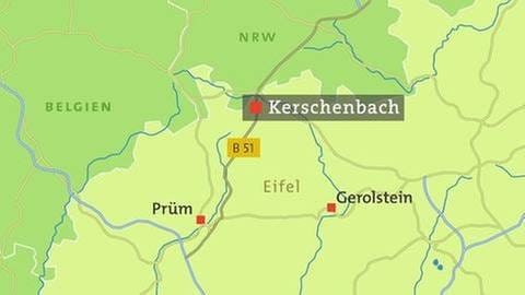 Karte Kerschenbach (Foto: SWR, SWR -)