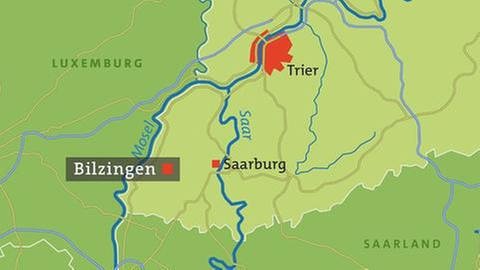 Karte Bilzingen (Foto: SWR, SWR -)